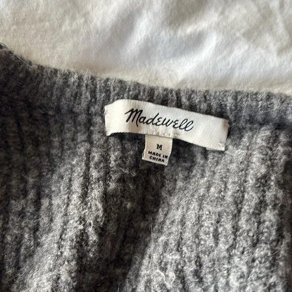 GUC Madewell Wool Blend Cardigan - Picture 3 of 7